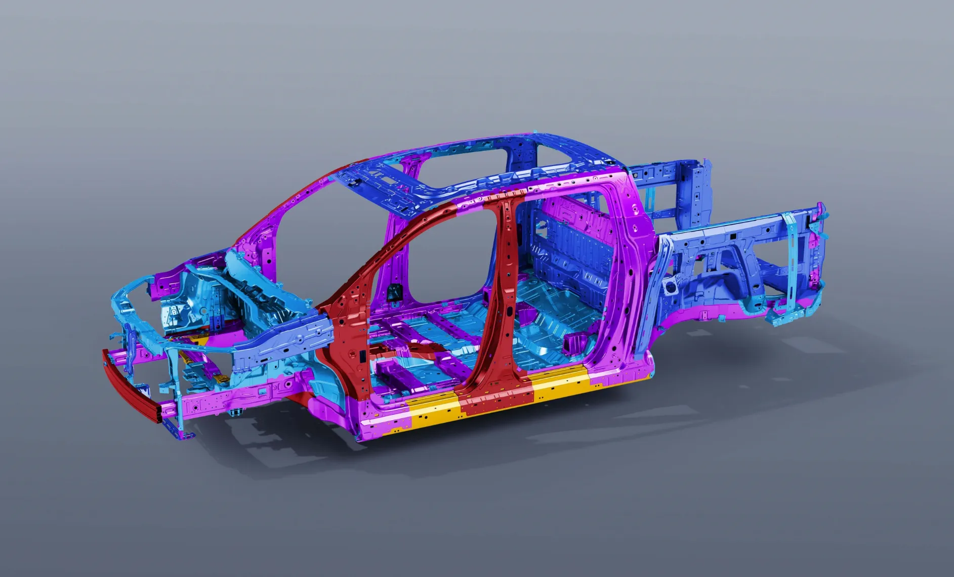 High-Rigidity Integrated Body